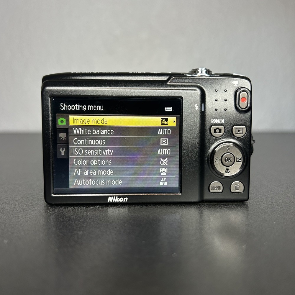 Nikon COOLPIX S3100 14MP Digital Camera 5x Zoom 8GB SD Battery Charger Tested - Picture 5 of 8